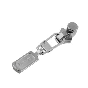 Small Nickel Zipper Slider