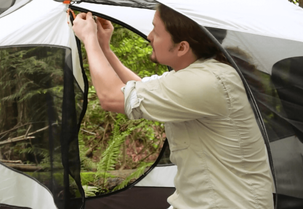 how to fix a tent zipper