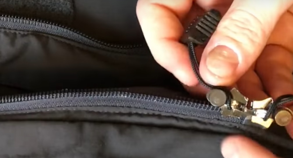 Two zippers on jacket sale