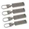 FixnZip Replacement Zipper Pulls Black Nickel (4 Pack) - Image 2