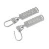 FixnZip Replacement Zipper Pulls Nickel (4 Pack)