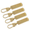 FixnZip Replacement Zipper Pulls Gold (4 Pack) - Image 2